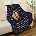 thumbnail image 4 of Birthday Gifts for 15 Year Old Girl, 15th Birthday Gifts for Teen Girls, 15 Year Old Girl Gift for Birthday Ideas, Quinceanera Gifts, Happy 15th Birthday Decorations Throw Blanket 60"X50", 4 of 6