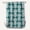 Ocean Teal, variant on Simply Daisy Pineapple Pattern Ocean Teal 70" w x 73" h Polyester Shower Curtain, Ocean Teal
