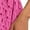 Rose Red, variant on Women's long dress, short-sleeved, V-neck, hollowed-out A-line, long, flowing beach vacation dress