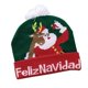 thumbnail image 5 of Gorro de Navidad para Mujer y hombre Yinane Con Luces LED verde, 5 of 5