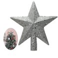 thumbnail image 2 of 20cm Star Christmas Tree Topper Glitter Christmas Tree Decoration For Party Home Decoration, 2 of 5