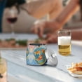 thumbnail image 5 of Yayeee Ashtray with Lid for Cigarette Smokeless Stainless Steel Home Ash Holder, Art Goldfish, 5 of 7