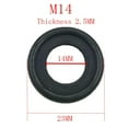 thumbnail image 2 of 10Pcs Black Rubber Sealing Oil Drain Plug Gasket Washer Replacement 12616850, 2 of 5