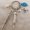 Blue, variant on Unique Medical Tool Keychain Set - Stethoscope, Syringe & Mask - Perfect Nurse Gifts!