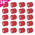 thumbnail image 1 of 6 Pcs/12 Pcs/24 Pcs 5cm * 4.5m bandage Médical Rouge en Gaze Auto-Adhésif Respirant pour Fixer Doigts, Poignets, 1 of 6