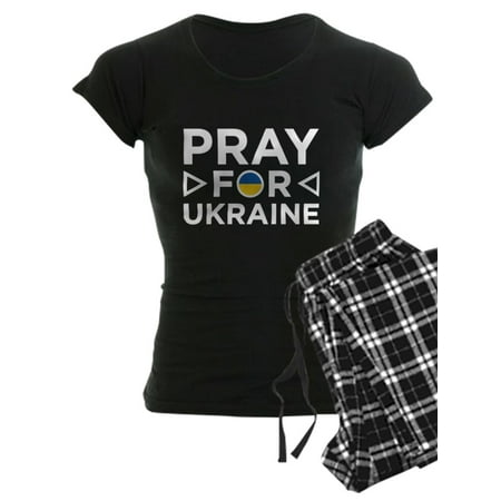 

CafePress - Pray For Ukraine - Women s Dark Pajamas