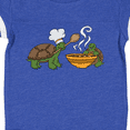 thumbnail image 4 of Inktastic Cute Turtle Chefs Making Soup Boys or Girls Baby Bodysuit, 4 of 5