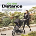 thumbnail image 3 of Joovy Zoom360 Cochecito para correr ultraligero con asiento alto para niños, suspensión amortiguadora, neumáticos extra grandes llenos de aire, organizador para padres, bomba de aire y plegado fácil c, 3 of 5