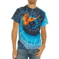 thumbnail image 2 of Wild Bobby, Mythical Fiery Phoenix, Pop Culture, Tie-Dye Tees, Evening Sky, Small, 2 of 3