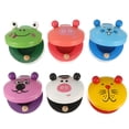 thumbnail image 1 of 6pcs Durable Wooden Toy Puzzle Musical Instrument Castanet for Children, 1 of 4