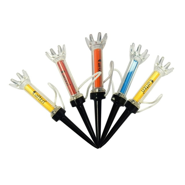 Golf Tee Set, 5pcs Golf Tees Golf Tees Pre-set Golf Tees with