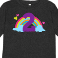 thumbnail image 4 of Inktastic 2nd Birthday Rainbow Cute Girls Girls Long Sleeve Toddler T-Shirt, 4 of 5