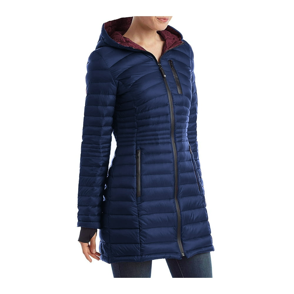 Halifax HFX Halifax Women's Blue Down Packable Coat Hooded (M