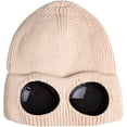 thumbnail image 1 of LinYooLi Women Knit Beanie Skull Hat Slouchy Chunky Cable Warm Soft Thick Cap with Goggles, 1 of 7