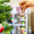 thumbnail image 4 of Xihbxyly Adorno Navideño de Caballo Balancín, Artesanía de Plástico Galvanizado, Colgante de Árbol de Estilo Vintage, Decoración Navideña, Idea de Regalo, Perfecto para Árbol de Navidad, 1 Juego de A, 4 of 4
