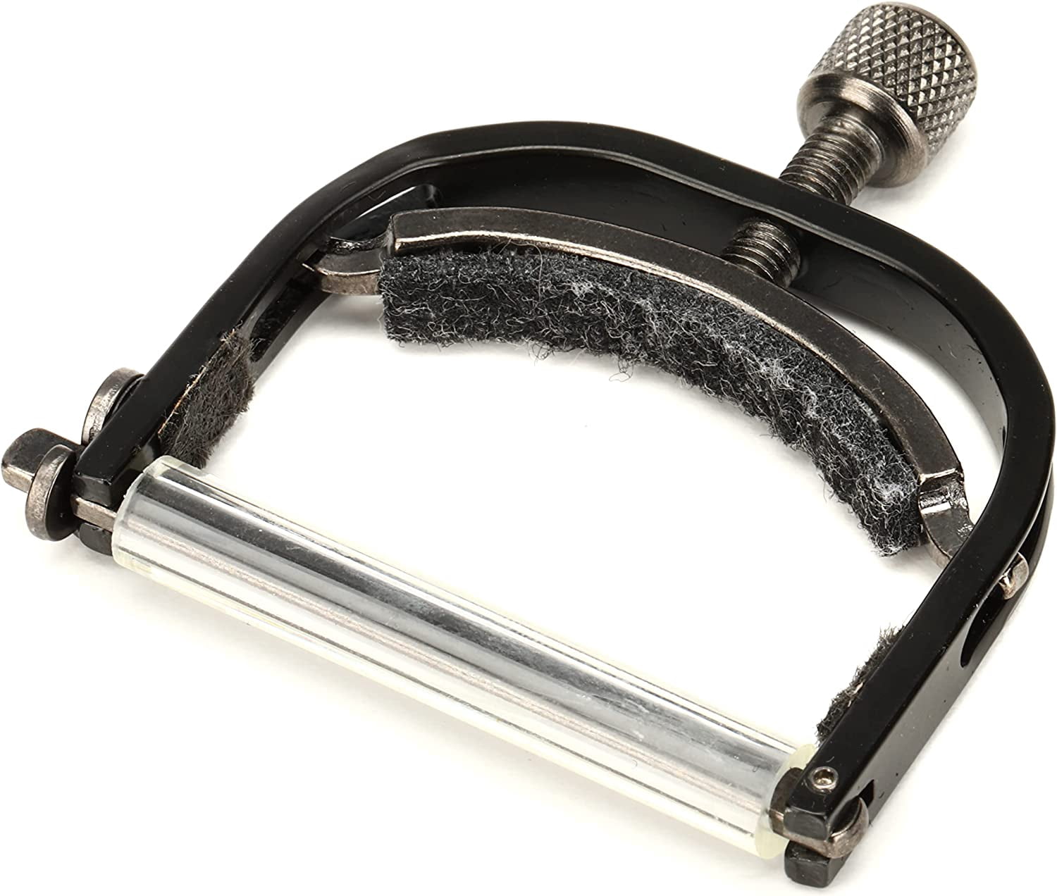 Paige Musical PBEW Banjo/Mandolin Capo-Fits up to the 4th Fret on a 5-String - Black Multi-Colored