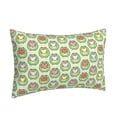 thumbnail image 2 of Balery Cute Chubby Frog Bedding Queen Pillow Cases - Envelope Closure - Soft Brushed Microfiber Fabric - Shrinkage and Fade Resistant Pillow Cases-16"x24", 2 of 9