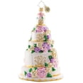 thumbnail image 2 of Christopher Radko Six-Tier Celebration Wedding Cake Ornament Christmas 1020789, 2 of 3