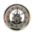 thumbnail image 2 of Clock Inserts, Transparent Skeleton Clock Inserts Recessed Clockwork, 2 of 6