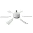thumbnail image 2 of Silent Removable Fan Blade Fan Light Six Blade Fan Light 3000K-6500K Color Temperature Adjustable With Remote Control for Home Bedroom Kids Study Room Living Room, 2 of 7