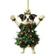 thumbnail image 2 of Seyotauo Cute Pet Pattern Acrylic Christmas Ornaments 3.15x3.15 Inch Double-Sided Pattern, Easy to Hang Christmas Tree Decorations Indoor, Festive Holiday Christmas Decor Gifts for Family Colleagues, 2 of 8