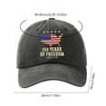 thumbnail image 3 of 250th Anniversary Hat A Gift Suitable For Men Fashion Hat, 3 of 6