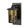 thumbnail image 2 of Meyda 150580 8 in. Fulton Fly Fishing Creek Solid Mount Wall Sconce, Bai Craftsman, 2 of 4