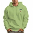 thumbnail image 5 of Men's 100% Cotton USA Hoodie 330g Thick Pocket Hood, 5 of 16