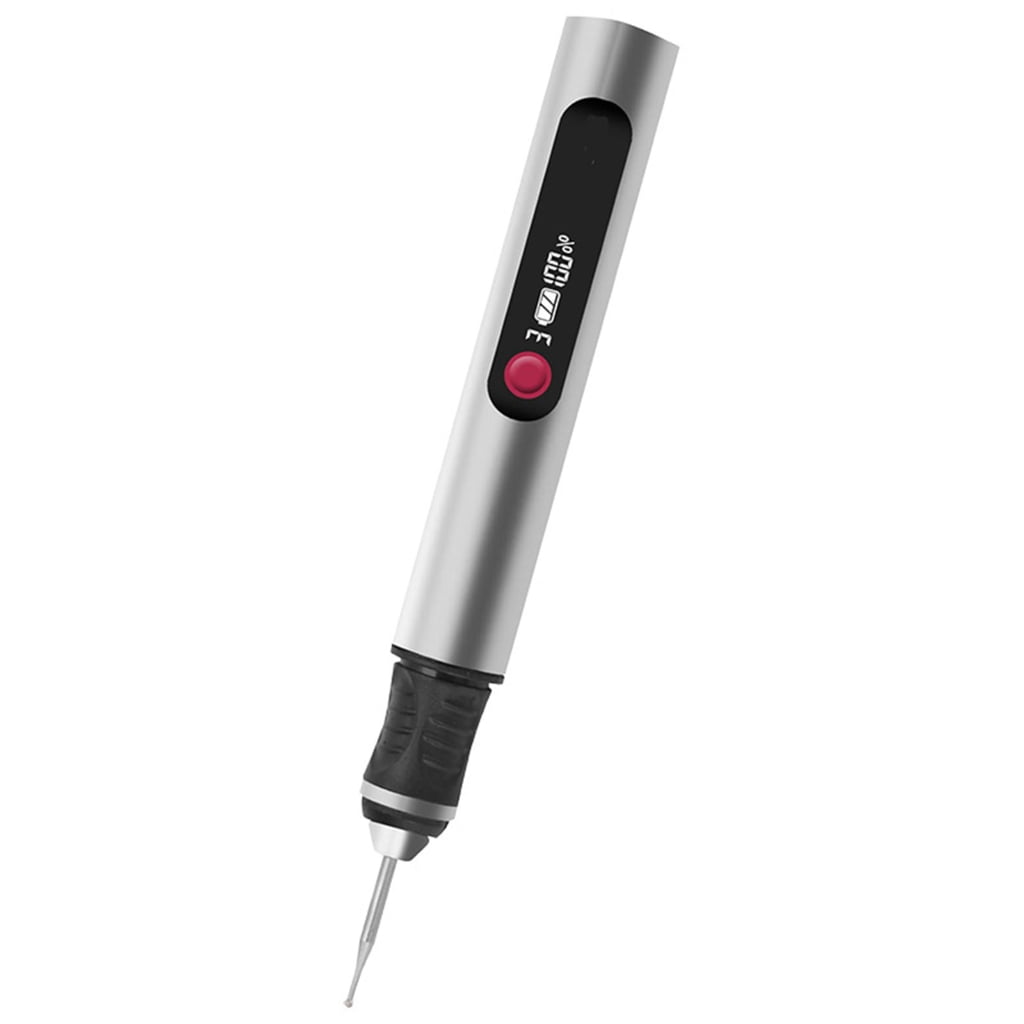 PatungKu Efficient Multi Speed Engraving Pen Electric Polisher Includes Grinding Polishing Attachments and Safety Protections