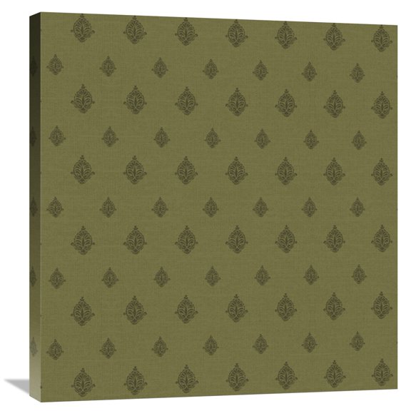 Global Gallery Daphne Brissonnet 'Woodcut Pattern I' Canvas Wall Art