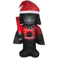 thumbnail image 1 of Dark Vador™ gonflable de Noël en pull laid, 1 of 5