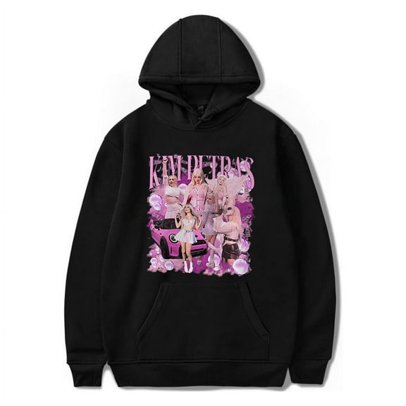 Vintage Kim Petras Hoodies sweatshirt Merch print ,Kim Petras Unisex Trend Casual Street Clothing sweatshirt