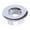 Silver, variant on TISHITA Sink Overflow Cover Overflow s, Insert Spares Round Hole Cap Cap ,Bathroom Vanity Sink Basin for Sink Shopping Malls