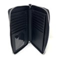 thumbnail image 3 of Michael Kors Jet Set Medium Zip Around Phone Holder Wallet Wristlet Black Mk, 3 of 5