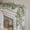 Olive Leaves, variant on Twinkling Twig Trees Olive Vine, 6FT Fairy Light Olive Vine Garland, Faux Vine Lights Artificial Greenery Garland with Timer for Christmas Fireplace Mantle (Eucalyptus Leaves, 1Pc)