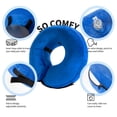 thumbnail image 6 of Protective Inflatable Recovery Collar For Dogs & Cats After Surgery,Soft Dog Collar Prevent Pets From Touching Wounds, Stitches And Rashes-Blue, 6 of 7