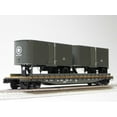 thumbnail image 2 of LIONEL US ARMY TOFC FLATCAR #39500 W/2 TRAILERS O GAUGE 2526350, 2 of 12