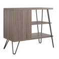 thumbnail image 4 of Ameriwood Home Haven 3 Shelf Bookcase in Distressed Gray Oak, 4 of 5