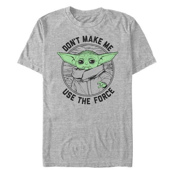 Men's Star Wars: The Mandalorian Grogu Don't Make Me Graphic T-Shirt