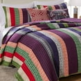 thumbnail image 5 of Global Trends Miranda 100% Cotton Multicolor Reversible Quilt Set, 2-Piece Twin/Twin XL, 5 of 6
