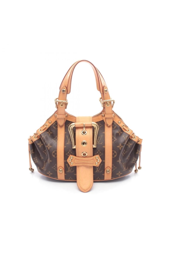 Pre-Owned Louis Vuitton Teda PM Handbag, Coated Canvas and Leather, Monogram, Women's, Brown,...