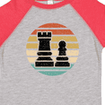 thumbnail image 4 of Inktastic Chess Player Retro Sunset Boys or Girls Toddler T-Shirt, 4 of 5