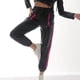 thumbnail image 4 of WILLBEST Pantalones Casuales para Mujer, de Cuero Sintético Negro, Cintura Alta, Rectos, Pierna Ancha, Estilo Punk, para Un Estilo y Comodidad Diarios. Chica, 4 of 4