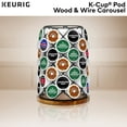 thumbnail image 4 of K-Cup Pod Wood &amp; Wire Carousel, 4 of 5