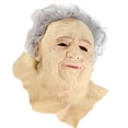 thumbnail image 4 of Mascarilla de látex para Halloween, novedosa máscara de terror para anciano, para fiesta de máscaras, 4 of 14