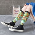 thumbnail image 3 of Lsque Sanrio Printed Crew Socks Men's Women's LightWeight Thin Casual Calf Socks ,Knee High Socks,Cotton Socks, 3 of 9