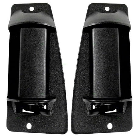 Chevrolet Truck Door - BROCK Outside Outer Door Handles Driver and Passenger 3rd Door Handles Replacement for Chevrolet GMC Pickup Truck 15758172 15758171