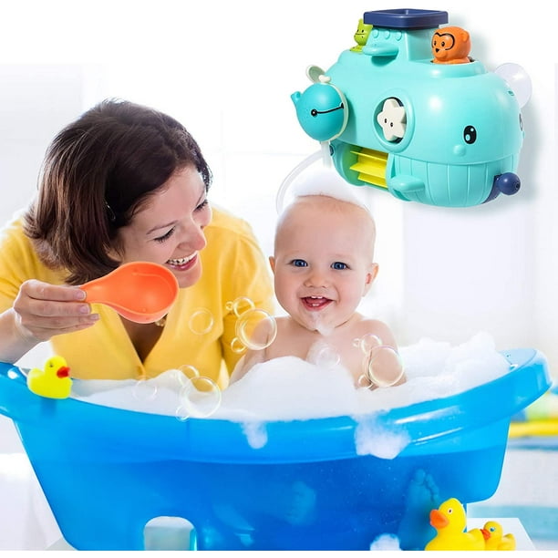 PVCS Jouets de bain pour bébé jouet de ventouse de baignoire jouet de  douche de connexion de tuyau de matériau sûr pour les enfants 