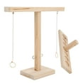 thumbnail image 4 of Juegos De Lanzamiento, Juguetes Para Beber, Juegos De Mesa De Mano, Juegos De Lanzamiento De Anillos Simples De Montar, Madera De Pino Para El Hogar Para Juegos De Fiesta ANGGREK Otros Deportes, 4 of 8