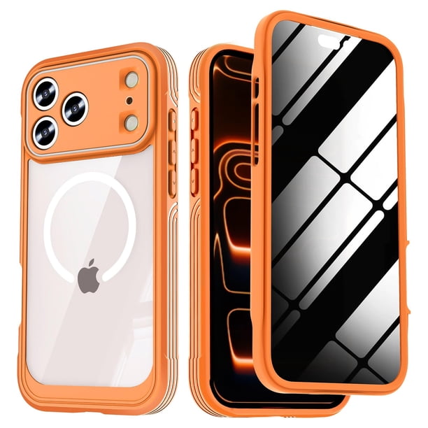 Funda magnética KEKBOXQ para iPhone 17 Pro con pantalla de privacidad